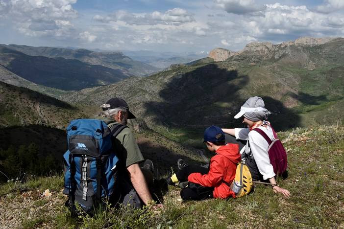 Gümüşhaneli dağcılar tarih dolu zirveleri aştı 5